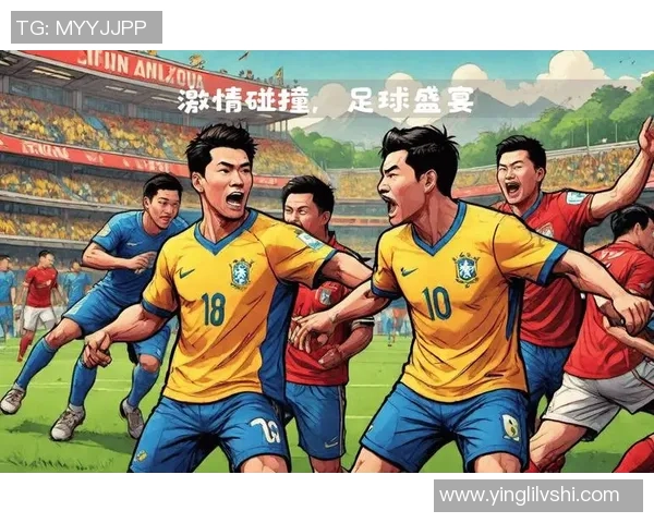 足球明星激烈争执瞬间卡通化展现精彩对抗与激情碰撞 足球明星激烈争执瞬间卡通化展现精彩对抗与激情碰撞